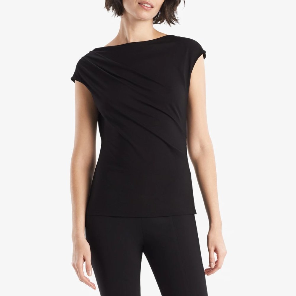 MM Lafleur The Mirren Top Black H23 - Picture 1 of 7